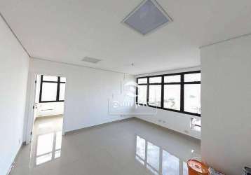 Sala, 45 m² - venda por r$ 300.000,00 ou aluguel por r$ 3.200,00/mês - campestre - santo andré/sp