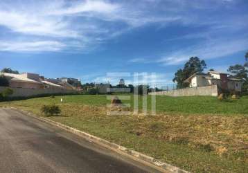 Terreno à venda, 1000 m² por r$ 260.000,00 - condominio residencial ibirapuera - sorocaba/sp