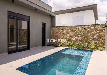 Casa à venda, 190 m² por r$ 1.790.000,00 - condomínio chácara ondina - sorocaba/sp