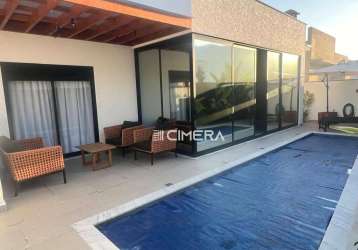 Casa com 3 dormitórios à venda, 230 m² por r$ 2.500.000,00 - condomínio sunset - sorocaba/sp