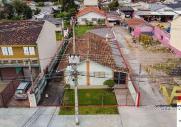 Terreno de 804m2, 2 casas386m2 averbados!!  ideal para empreendiento, por r$960.000,00 em pinhais/pr. aceita financiamento.