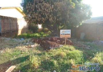 Terreno à venda na rua antônio caetano barbosa, catuai, londrina por r$ 100.000