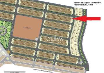 Terreno à venda, 253 m² por r$ 105.000 - jardim girassol - mirassol/sp