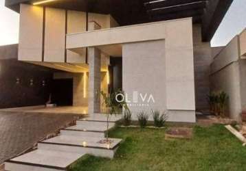 Casa com 3 dormitórios à venda, 229 m² por r$ 1.950.000,00 - village la montagne - são josé do rio preto/sp