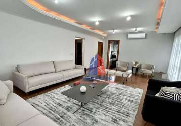 Apartamento com 3 dormitórios à venda, 250 m² por r$ 1.780.000,00 - vila pavan - americana/sp