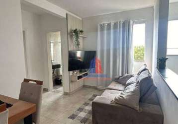 Apartamento com 2 dormitórios à venda, 52 m² por r$ 175.000,00 - chácara letônia - americana/sp