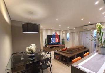 Apartamento com 2 dormitórios à venda, 69 m² por r$ 460.000,00 - vila belvedere - americana/sp