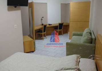 Apartamento com 1 dormitório à venda, 44 m² por r$ 190.000,00 - santa cruz - americana/sp