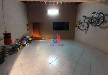 Casa com 2 dormitórios à venda, 140 m² por r$ 350.000,00 - jardim das orquídeas - americana/sp