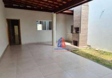 Casa com 3 dormitórios à venda, 130 m² por r$ 579.000,00 - jardim dona judith - americana/sp