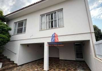 Casa com 3 dormitórios, 246 m² - venda por r$ 1.600.000,00 ou aluguel por r$ 6.170,00/mês - santo antônio - americana/sp