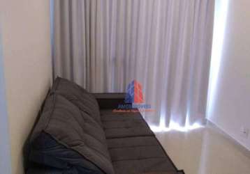 Apartamento com 2 dormitórios à venda, 45 m² por r$ 220.000,00 - cariobinha - americana/sp