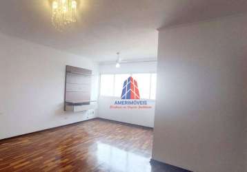 Apartamento com 3 dormitórios para alugar, 120 m² por r$ 2.869,00/mês - jardim girassol - americana/sp