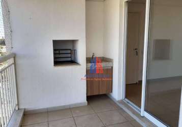 Apartamento com 3 dormitórios para alugar, 96 m² por r$ 5.098,00/mês - vila frezzarim - americana/sp