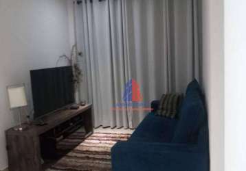 Apartamento com 1 dormitório à venda, 45 m² por r$ 180.000 - jardim paulistano - americana/sp