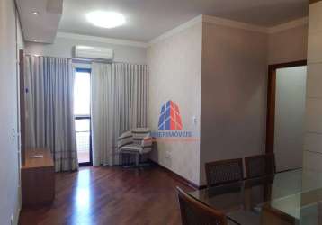 Apartamento com 3 dormitórios para alugar, 100 m² por r$ 3.575,19/mês - jardim são paulo - americana/sp