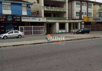 Prédio à venda, 1300 m² por r$ 2.500.000,00 - vila cascatinha - são vicente/sp