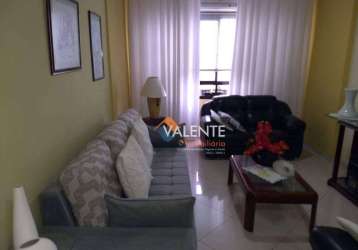 Apartamento com 2 dormitórios à venda, 140 m² por r$ 395.000,00 - centro - são vicente/sp