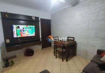 Casa com 2 dormitórios à venda, 84 m² por r$ 450.000,00 - centro - são vicente/sp