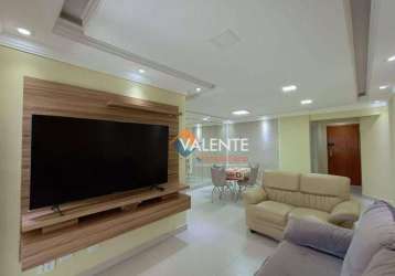 Apartamento com 3 dormitórios à venda, 132 m² por r$ 850.000,00 - aviação - praia grande/sp