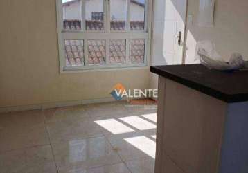 Apartamento com 1 dormitório à venda, 55 m² por r$ 220.000,00 - vila cascatinha - são vicente/sp