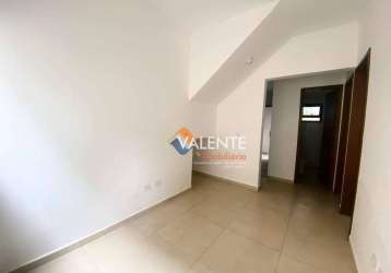 Casa com 2 dormitórios à venda, 48 m² por r$ 290.000,00 - vila tupi - praia grande/sp