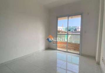 Apartamento com 2 dormitórios para alugar, 80 m² por r$ 2.700,00/mês - catiapoã - são vicente/sp