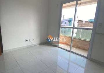 Apartamento com 2 dormitórios para alugar, 80 m² por r$ 2.500,00/mês - catiapoã - são vicente/sp