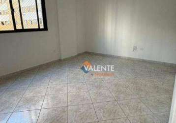 Apartamento com 3 dormitórios para alugar, 110 m² por r$ 3.200,00/mês - centro - são vicente/sp