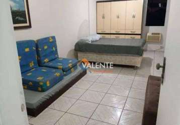 Kitnet com 1 dormitório à venda, 29 m² por r$ 180.000,00 - itararé - são vicente/sp