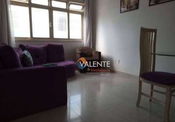 Apartamento com 2 dormitórios à venda, 90 m² por r$ 330.000,00 - centro - são vicente/sp