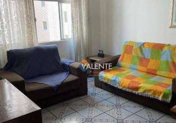 Apartamento com 1 dormitório, 52 m² - venda por r$ 240.000,00 ou aluguel por r$ 1.800,00/mês - itararé - são vicente/sp