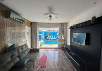 Casa com 3 dormitórios à venda por r$ 550.000,00 - maracanã - praia grande/sp