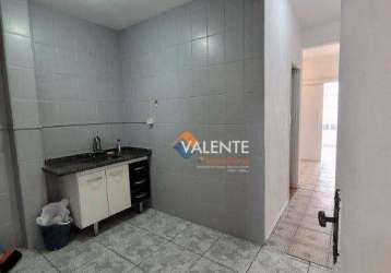 Apartamento com 1 dormitório para alugar, 35 m² por r$ 1.400,00/mês - centro - são vicente/sp