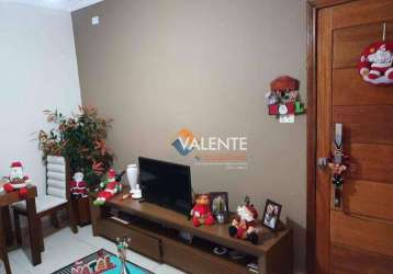 Apartamento com 2 dormitórios à venda, 81 m² por r$ 250.000,00 - parque bitaru - são vicente/sp