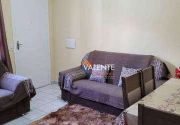 Apartamento com 2 dormitórios à venda, 45 m² por r$ 105.000,00 - tancredo neves - são vicente/sp