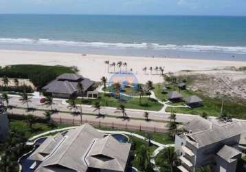 Cobertura beach place resort, 126m², vista mar.