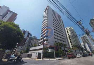 Apartamento para aluguel, 3 suítes, 1 vaga, meireles - fortaleza/ce