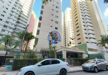 Apartamento para aluguel, 1 quarto, 2 suítes, 2 vagas, meireles - fortaleza/ce