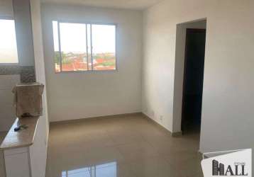 Apartamento com 2 quartos à venda na rua doutor nilson bruno nadruz, centenário da emancipação, são josé do rio preto, 45 m2 por r$ 165.000