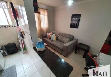 Apartamento com 2 quartos à venda na rua gladstone de abreu cardoso, parque das flores ii, são josé do rio preto, 49 m2 por r$ 150.000