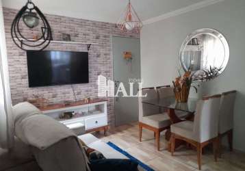 Apartamento com 2 dorms, jardim yolanda, são josé do rio preto - r$ 150 mil, cod: 13256