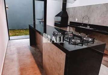 Casa com 3 dorms, residencial mais parque mirassol, mirassol - r$ 540 mil, cod: 13619