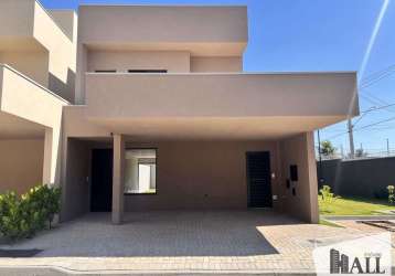 Casa em condomínio fechado com 3 quartos à venda na rua janette zeratti galeazzi, jardim moysés miguel haddad, são josé do rio preto, 160 m2 por r$ 1.260.459