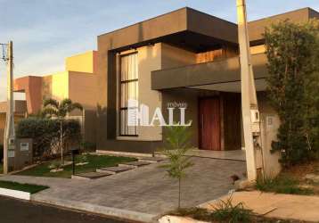 Casa de condomínio com 3 dorms, loteamento recanto do lago, são josé do rio preto - r$ 1.55 mi, cod: 14364