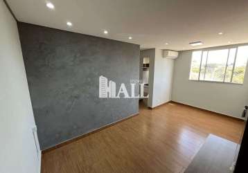 Apartamento com 2 dorms, residencial macedo teles i, são josé do rio preto - r$ 185 mil, cod: 14254