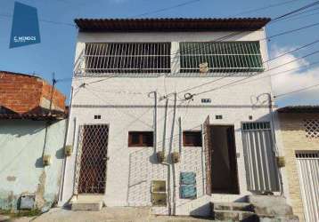 Casa com 1 dormitório para alugar, 32 m² por r$ 571,09/mês - jangurussu - fortaleza/ce