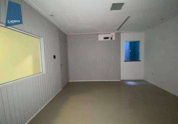 Sala para alugar, 19 m² por r$ 1.410,26/mês - seis bocas - fortaleza/ce