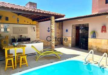 Casa com 3 dormitórios à venda, 215 m² por r$ 880.000,00 - parque manibura - fortaleza/ce