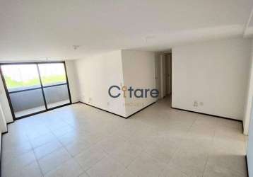 Apartamento com 3 dormitórios à venda, 114 m² por r$ 620.000,00 - cocó - fortaleza/ce